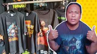 Mga Collection Kung Horror Movie Shirts Sobrang Solid Mga Vintage Pa [upl. by Kristoffer]