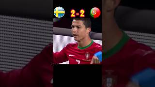 Sweden vs Portugal  23  Ronaldo Hattrick in World Cup  HdHighlights youtubeshortsfutbol [upl. by Hanzelin856]