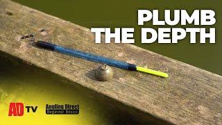 How To Plumb The Depth – Coarse Fishing Beginner Basic [upl. by Hobard]