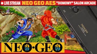 LIVE  NEO GEO AES  Ogrywamy największe hity NG z salonów gier ❤🕹 [upl. by Laughry]