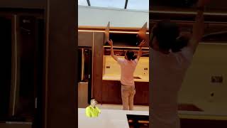 Modular kitchen pantry unit  kitchen design ideas  kitchen homedecor shorts viral [upl. by Safier]