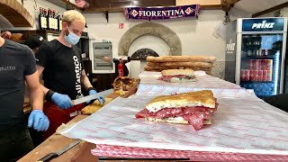 ALL’ANTICO VINAIO FIRENZE 🇮🇹 street food Italia [upl. by Grory635]