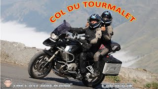 BMW R1200GS Col du TOURMALET LuzSaintSauveur Famous Tour de France Stage [upl. by Nuahsyd176]