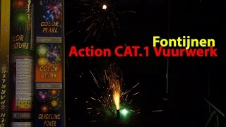 Action Vuurwerk CAT 1 Pakket 5 euro Super kwaliteit en geluid [upl. by Ierbua]