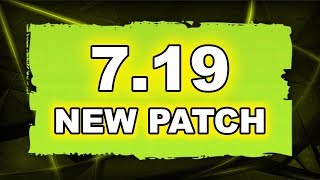 Dota 2 NEW 719 PATCH  Main Changes [upl. by Alleuqahs]