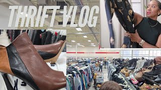 Thrifting 50  Thrift shopping vlog  Thrift haul [upl. by Lasiaf]