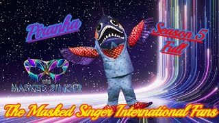 The Masked Singer UK  Piranha  Season 5 Full [upl. by Eelesor]