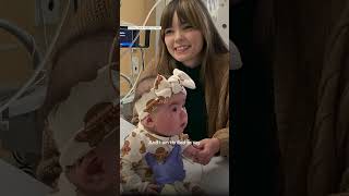 NICU baby girl born at 23 weeks 5 days goes home in time for Christmas [upl. by Pasahow]