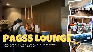 PAGSS Premium Lounge FREE unlimited access using RCBC JCB or Platinum credit card MIA Terminal 3 [upl. by Gilletta]