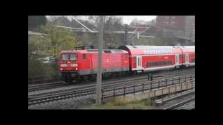 Br295 und Voith Gravita als Lokzug außerdem Br218Br185Br155Br112Lint und ICETD [upl. by Nus705]