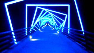 High Trestle Bridge Bike Trail Night Video 82311 Woodward Iowa [upl. by Esineg]