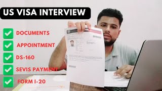 US Visa Interview Documents Checklist  Papers Required in US Embassy  Noman Raja [upl. by Pris]