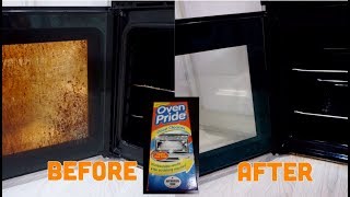 HOW TO CLEAN OVEN USING OVEN PRIDE DEEP CLEANER [upl. by Hars]