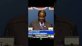 Robert Mugabe on Strengthening ChinaAfrica Relations [upl. by Notniv]