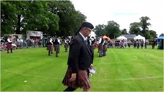 004 Lochgelly High School Pipe Band [upl. by Elleimac932]