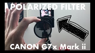 HOW TO Install a 52mm Filter on Canon G7x Mark ii [upl. by Rayle]