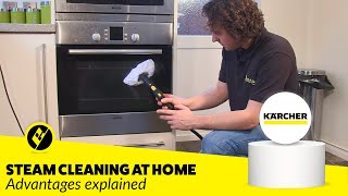 Benefits of steam cleaning  Karcher [upl. by Ylrahc]