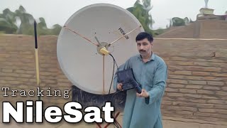 NileSat Dish Satting  1000  New Channels For NileSat Satellite 🛰️  How To Set NileSat Satellite [upl. by Sams]