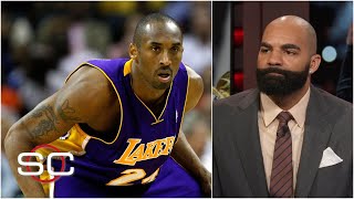 Carlos Boozer reacts to the death of Kobe Bryant  SportsCenter [upl. by Artenahs]