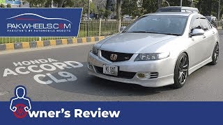 Honda Accord CL9 2006 Owners Review Price Specs amp Features  PakWheels [upl. by Marney253]