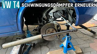 VW T4 Multivan AXG AHY Schwingungsdämpfer erneuern [upl. by Annaigroeg60]