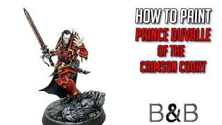 How to paint Prince Duvalle [upl. by Masson]