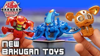 Unboxing 10 NEW Bakugan Toys  Bakugan Geogan Rising [upl. by Nnaeirb]