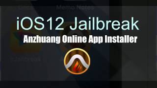 Anzhuang jailbreak for iOS 12 [upl. by Akierdna]