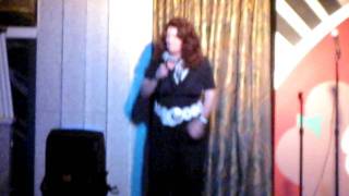 Old drunk lady sings karaoke of quotLike a Virginquot in the worst way [upl. by Ahsaet]