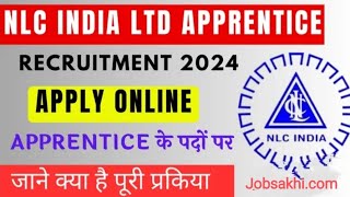 NLC Recruitment 2024 Apprentice Notification Apply online for 803 Vacancy [upl. by Yme]