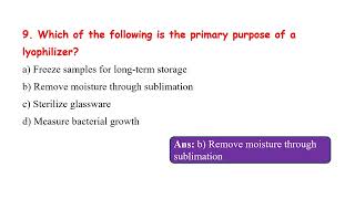 MCQSPart I  Microbial instrumentation [upl. by Weingarten]