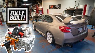 Rebuilding the STi Engine Subaru WRX [upl. by Ellehcyt]