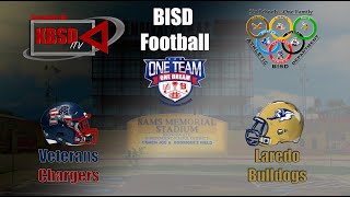 Brownsville ISD Veterans Memorial Chargers v Laredo Alexander 92024 [upl. by Brawley]