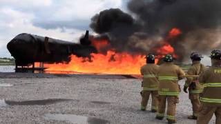 ShapPhoto Airport Fire Training [upl. by Hermina]