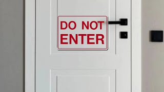 🚷Do not enter is written on the doorwaymeme [upl. by Disini]