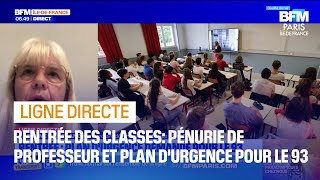 Des moyens suffisants dans les établissements scolaires en SeineSaintDenis [upl. by Nalac]