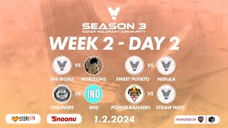 QVC Season 3  Week 2  Day 2  Weekly Tournament [upl. by Ariet744]