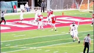 UMC Football Touchdown vs Minot StateMOV [upl. by Acinorej]