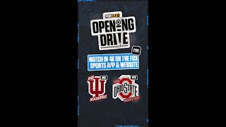 No 5 Indiana vs No 2 Ohio State 🍿  FOX College Football [upl. by Ecirtaeb]