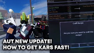 AUT HOW TO GET KARS FAST AND EASY [upl. by Enomas]