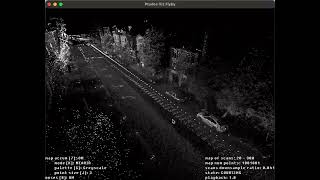 Flyby Ouster lidar sample data of OS0 128 beams with KISSICP poses [upl. by Kosiur924]