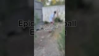 Epic basketball explosion fypシ゚viral funny [upl. by Epstein]