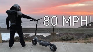 RION RE90 Electric Scooter Review  The Worlds Fastest Hyperscooter [upl. by Oliver]