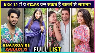 Khatron Ke Khiladi Season 12 Contestants List  Shivangi Dipika Pavitra amp More [upl. by Twelve129]