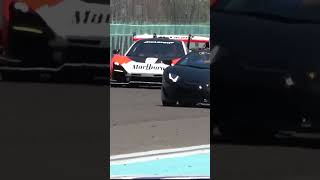 McLaren Senna GTR vs Lamborghini Aventador SVJ at Ride2Revive 2024 [upl. by Trebuh843]