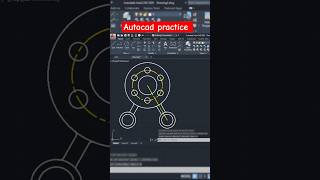 Autocad mechanical practice drawing  2d drawing  autocad tutorial in hindi  autocad 2d [upl. by Thaddaus]