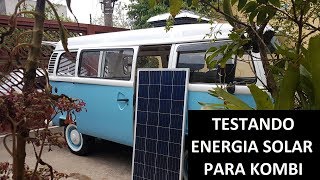 ENERGIA SOLAR NA KOMBI HOME INSTALAÇÃO DO PAINEL SOLAR NA KOMBIHOME E MOSTRANDO COMO INSTALAR [upl. by Euqinitram]