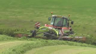 Silage With Trailed Forager the only one in South Devon Powered by Massey [upl. by Deni]