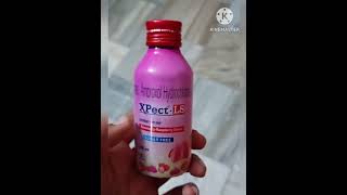 Xpect Ls syrup formula  wet cough syrup uses in Hindi cough syrup medicaleducation sugarfree [upl. by Lemal]