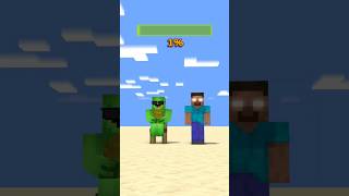 Mikey vs Jet Herobrine Power Up Inspired by MrBeast minecraft minecraftshorts herobrine [upl. by Pollock577]